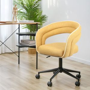 LA LUNA ΚΑΡΕΚΛΑ ΓΡΑΦΕΙΟΥ ΜΟΥΣΤΑΡΔΙ 59x56.5x87.5cm