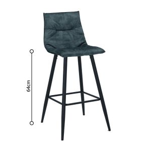 LINEA ΣΚΑΜΠΟ BAR WATER GREEN 42x51x94cm