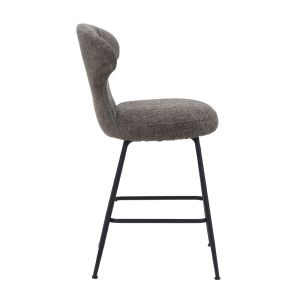 FUNGO ΣΚΑΜΠΟ BAR ΛΑΔΙ ΓΚΡΙ 51x55x97cm