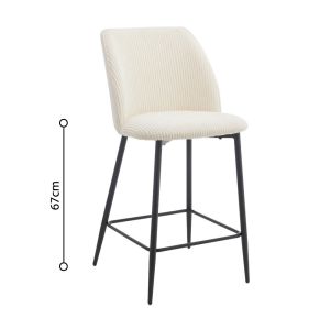 MUSE ΣΚΑΜΠΟ BAR CREAM 50x54x98cm