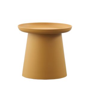 TECH COFFEE TABLE ΜΟΥΣΤΑΡΔΙ 50x50x46.5cm