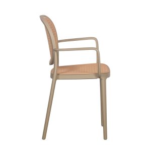 RATTI/P ΚΑΡΕΚΛΑ LATTE ΦΥΣΙΚΟ 57x51x84cm