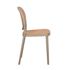 RATTI ΚΑΡΕΚΛΑ LATTE ΦΥΣΙΚΟ 41.5x52x84cm