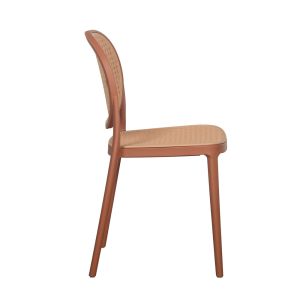 RATTI ΚΑΡΕΚΛΑ TERRACOTTA ΦΥΣΙΚΟ 41.6x53x84cm