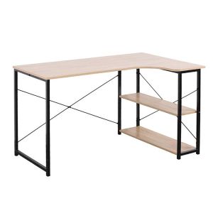 EDGE ΓΡΑΦΕΙΟ SONOMA ΜΑΥΡΟ 120x73x75cm