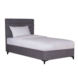 STRATTA ΚΡΕΒΑΤΙ ΜΕ ΑΠΟΘΗΚ. ΧΩΡΟ (ΓΙΑ ΣΤΡΩΜΑ 120x200cm) ΓΚΡΙ 34-900 208x127x121cm