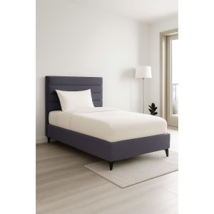 STRATTA ΚΡΕΒΑΤΙ ΜΕ ΑΠΟΘΗΚ. ΧΩΡΟ (ΓΙΑ ΣΤΡΩΜΑ 120x200cm) ΓΚΡΙ 34-900 208x127x121cm