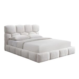 HONEYBEE ΚΡΕΒΑΤΙ (ΓΙΑ ΣΤΡΩΜΑ 160x200cm) CREAM 184x220x102.2cm
