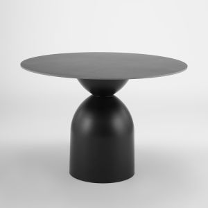 EARTH ΤΡΑΠΕΖΙ ΜΑΥΡΟ 110x110x75cm