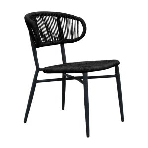 SEDAI ΚΑΡΕΚΛΑ ΜΑΥΡΟ ΜΑΥΡΟ 55x60x78cm