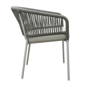 TONDO ΚΑΡΕΚΛΑ LATTE OFF WHITE 62x57x80cm