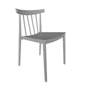 FLOW ΚΑΡΕΚΛΑ ΓΚΡΙ ΑΝΟΙΧΤΟ 51x50x76cm