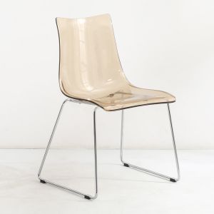 ELUCIA ΚΑΡΕΚΛΑ ΔΙΑΦΑΝΟ ΚΑΦΕ 53x52.2x80.5cm