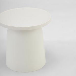 DOMI COFFEE TABLE OFF WHITE 47x47x46cm