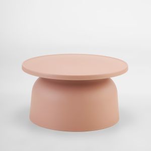 DOMI COFFEE TABLE SALMON 67x67x36cm
