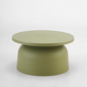 DOMI COFFEE TABLE ΠΡΑΣΙΝΟ 67x67x36cm