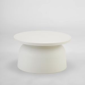 DOMI COFFEE TABLE OFF WHITE 67x67x36cm