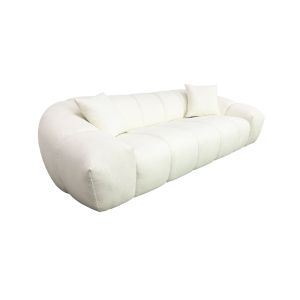 BOSSANOVA ΚΑΝΑΠΕΣ 3ΘΕΣΙΟΣ OFF WHITE 255x115x71cm