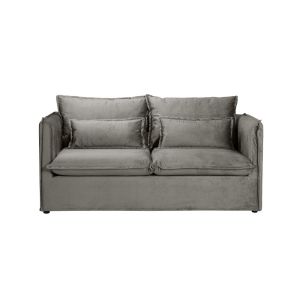 ONE ONLY ΚΑΝΑΠΕΣ 2ΘΕΣΙΟΣ ΜΕ ΑΠΟΣΥΡΟΜΕΝΟ ΓΚΡΙ 176x90x87cm