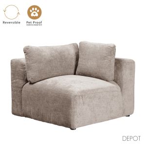 BOX ΠΟΛΥΘΡΟΝΑ ΜΕ ΜΠΡΑΤΣΟ ΑΝΑΣΤΡΕΨΙΜΗ BEIGE VOGUE 2 107x107x85cm