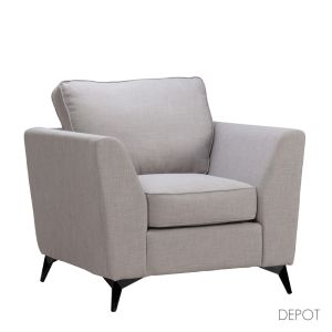 BOEL ΠΟΛΥΘΡΟΝΑ ΓΚΡΙ BERGAMO 92 96x86x92cm