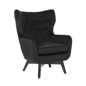 SALINA ΠΟΛΥΘΡΟΝΑ ΜΑΥΡΟ 75x83x103cm