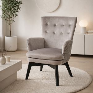 LOU LOU ΠΟΛΥΘΡΟΝΑ BEIGE 68x76x96cm