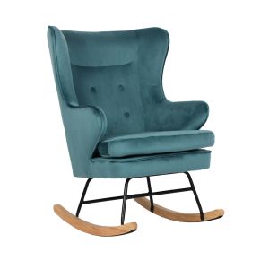 ROCKER ΠΟΛΥΘΡΟΝΑ ΚΟΥΝΙΣΤΗ ΣΜΑΡΑΓΔΙ 71x86x102cm