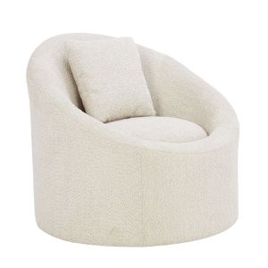 SOFTY ΠΟΛΥΘΡΟΝΑ ΠΕΡΙΣΤΡΕΦΟΜΕΝΗ CREAM 80x80x77cm