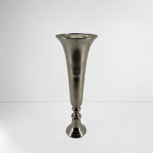 FLORES ΒΑΖΟ 19x19x55cm ΑΛΟΥΜΙΝΙΟ ΑΣΗΜΙ