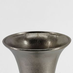 FLORES ΒΑΖΟ 19x19x55cm ΑΛΟΥΜΙΝΙΟ ΑΣΗΜΙ