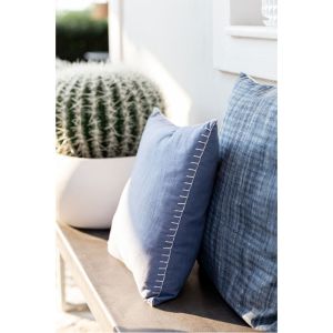 AGADIR 6 DECOR CUSHION 45x45 COTTON BLUE