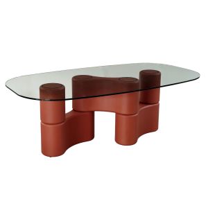 LEGGOS ΤΡΑΠΕΖΙ TERRACOTTA 220x120x76
