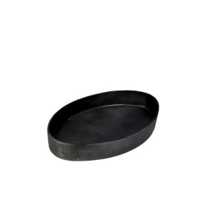 OKO TRAY DECORATIVE 48x30x6 ALUMINIUM GRAPHITE