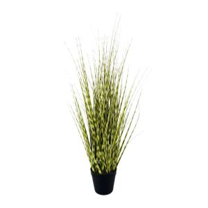 GRASS ΦΥΤΟ ΤΕΧΝΗΤΟ ΣΕ ΓΛΑΣΤΡΑ PVC ΠΡΑΣΙΝΟ H96cm