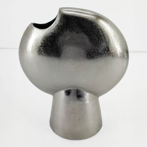 DOTO ΒΑΖΟ 21x12x26 ΑΛΟΥΜΙΝΙΟ SILVER NICKEL