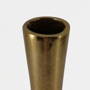 ADEL ΒΑΖΟ 17x5x46 ΑΛΟΥΜΙΝΙΟ ΧΡΥΣΟ