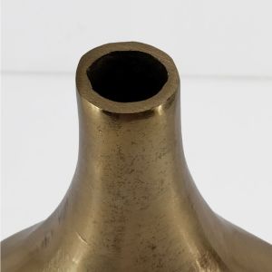 ADEL OVAL ΒΑΖΟ 22x5x28 ΑΛΟΥΜΙΝΙΟ ΧΡΥΣΟ