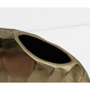 DIONE ΒΑΖΟ 30x8x28 ΑΛΟΥΜΙΝΙΟ ΧΡΥΣΟ