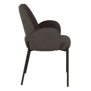 PETALS ΚΑΡΕΚΛΑ ΓΚΡΙ ΣΚΟΥΡΟ 58x58x89