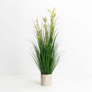 OAT GRASS ΦΥΤΟ ΤΕΧΝΗΤΟ ΣΕ ΓΛΑΣΤΡΑ 120 PVC ΠΡΑΣΙΝΟ