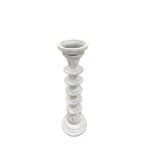 SIKINOS ΚΗΡΟΠΗΓΙΟ 13x13x42 ΞΥΛΟ ΕΛΑΤΟ WHITE WASHED