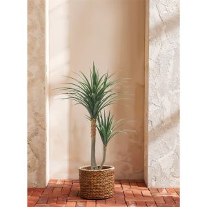 YUCCA ΔΕΝΤΡΟ ΤΕΧΝΗΤΟ ΣΕ ΓΛΑΣΤΡΑ 120 PE ΠΡΑΣΙΝΟ
