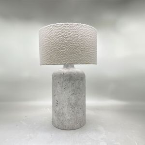 MORTAR ΦΩΤΙΣΤΙΚΟ ΕΠΙΤΡΑΠΕΖΙΟ 22x22x66 ΚΕΡΑΜΙΚΟ ΓΚΡΙ ΛΙΝΟ ΛΕΥΚΟ