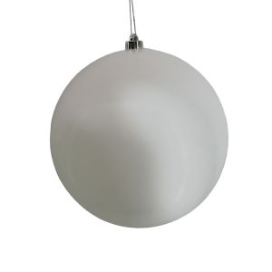 PERLA ΧΡΙΣΤΟΥΓΕΝΝΙΑΤΙΚΗ ΜΠΑΛΑ 25x25x25 ΠΛΑΣΤΙΚΟ ΛΕΥΚΟ PEARL