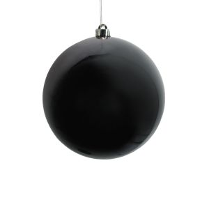 PERLA DARK ΧΡΙΣΤΟΥΓΕΝΝΙΑΤΙΚΗ ΜΠΑΛΑ 20x20x20 ΠΛΑΣΤΙΚΟ ΜΑΥΡΟ