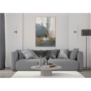 GENESA ΠΙΝΑΚΑΣ ΔΙΑΚΟΣΜΗΤΙΚΟΣ ΜΕ ΚΟΡΝΙΖΑ 80x120x4.3 ΚΑΜΒΑΣ ΠΟΛΥΧΡΩΜΟ PS
