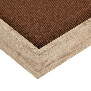 MEADOW B ΠΙΝΑΚΑΣ ΔΙΑΚΟΣΜΗΤΙΚΟΣ ΜΕ ΚΟΡΝΙΖΑ 60x80x3.2cm ΚΑΜΒΑΣ ΚΑΦΕ BEIGE ΞΥΛΟ ΦΥΣΙΚΟ
