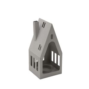 CASA ΧΡΙΣΤΟΥΓΕΝΝΙΑΤΙΚΟ ΔΙΑΚΟΣΜΗΤΙΚΟ ΡΕΣΩ 9.5x9x20.5 ΜΕΤΑΛΛΟ ΛΕΥΚΟ