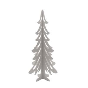 PINO CHRISTMAS DECORATION TREE 23.5x23.5x60 METAL WHITE